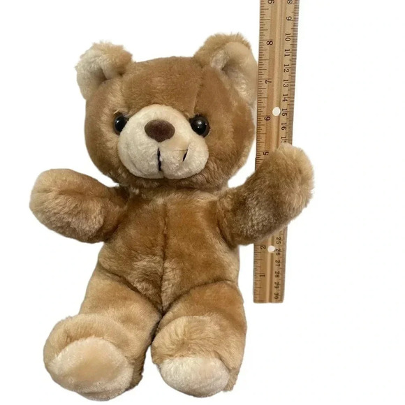Vintage From the World of Smile International Inc 1992 Brown Teddy Bear Plush - Picture 6 of 9
